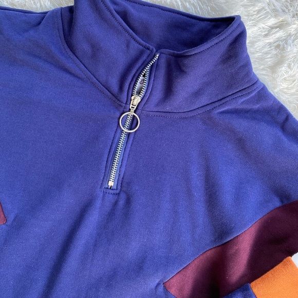 Moral Fibers Multi Colored Quarter Zip - Picture 2 of 10